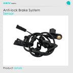 2pcs Rear Left and Right ABS Wheel Speed Sensor Compatible with Ford Escape 9L8Z2C190A 9L8Z2C191A ALS2393 ALS1876 Rear w/o Au