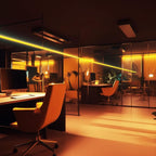 iNextStation Yellow Led Strip Lights, 16.4Ft/5m Neon Led Light Strip with Power Adapter, 12V Waterproof Silicone Flex LED Rope Lights for Bedroom Wall Festival Party Neon Sign DIY Decor