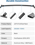 JOYTUTUS Aluminum Lockable Roof Rack Cross Bars Compatible with Ford Explorer 2016-2019 XLT/Limited/Sport/Platinum, Anti-Theft Crossbars for Rooftop Cargo Carrier, Kayak, Bike, Snowboard & Luggage