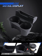 for Model 3 Center Console Organizer Armrest Tray Middle Storage Box Insert Container Durable ABS Plastic Accessories 2024 2025