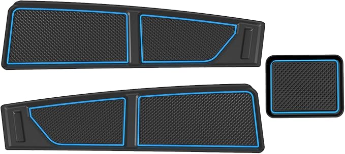 auovo Dash Cover Tray Compatible with Ford Bronco Accessories 2024 2025 2026 Bronco Anti-Slip Silicone Car Dashboard Compartm
