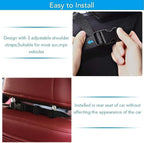 Car Organizers and Storage, Backseat Hanging Organizer with 5 Pockets, Waterproof Collapsible Large Capacity Organization Bag,