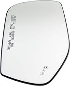 Explorer Passenger Side Mirror Glass Compatible with Ford Explorer 2020 2021 2022 2023 2024 2025 Right Mirror Glass Heated BSD with Blind Spot Detection with Backing Plate