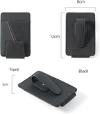 BETTERHUMZ Sunglasses Holder For Car Visor Compatible with BMW X5 X6 X7 4 5 6 7 Series for Alcantara Glasses Holders Cowhide Eyeglasses Card Case Clip Interior Accessories (with Cowhide)