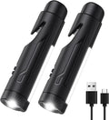 KnLnny Ware Automotive Escape Tool, Window Breaker,Seatbelt Cutter, Car Flashlight, 5 in1 Auto Tactical Gear, USB Charging, M
