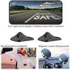 6.25inch CAR Side View Blind Area System,Left and Right Blind spot Camera Driving Recorder BSD Warning Monitoring(Camera Moni