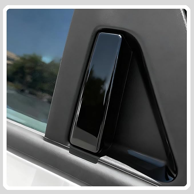 Car Exterior Door Handle Cover,for kia k4 2024 2025 2026,Car Exterior Door Handle Bowl Cover Protector，Car Sport Accessories - Bright Black