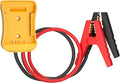 Jumper Cables for Car with Adapter Compatible with DE.Walt 20V Batteries, Silicone Wire 8AWG 2FT Alligator Clips Automotive Jump Starter Jumper Cables for Jump Starting Car or Tool Batteries