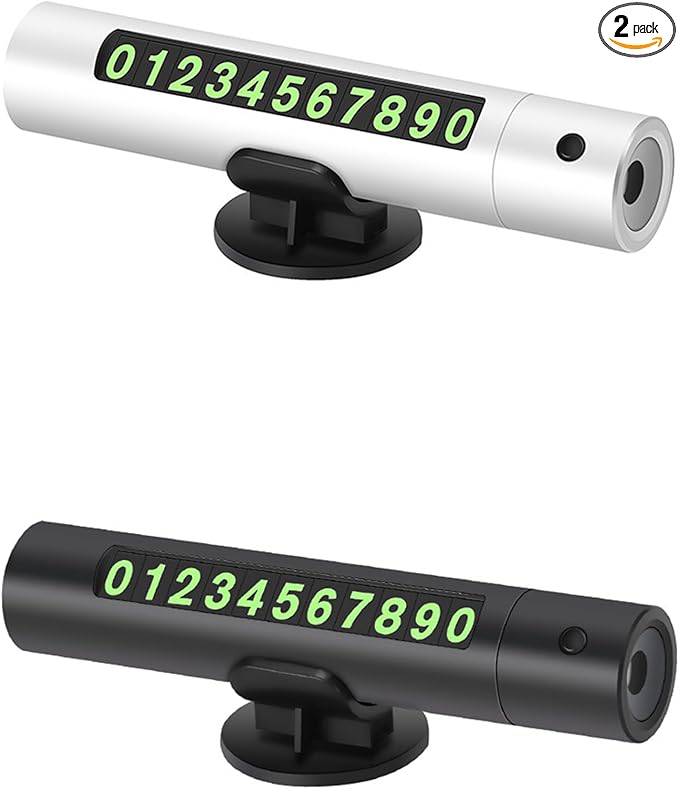 Upgraded 2026 Safe Hammer Glass Breaker Flashlight Car Parking Card, Car Hammer Seatbelt Cutter Window Breaker Emergency Esca