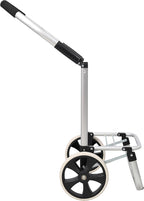 【LuckyNote】 Shopping Trolley with Wheels,Trolley Black Foldable Shopping Cart,Removable Shopping Oxford Waterproof Bag (Blue)