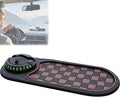 Multifunction Car Anti-Slip Mat, Multifunction 4-in-1 Car Mobile Phone Anti-Slip Mat, 360 Rotatable Anti Skid Car Dashboard P