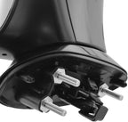 TRQ 2 Piece Driver and Passenger Side Mirror Assembly Set Electric Adjustment Heated No Memory Black Compatible with 2016-201