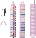 DHSFKBE Legging Organizer Storage, Shirt Organizer, Foldable Hanging Closet Organizer Storage with 26 Roll Independent Compar
