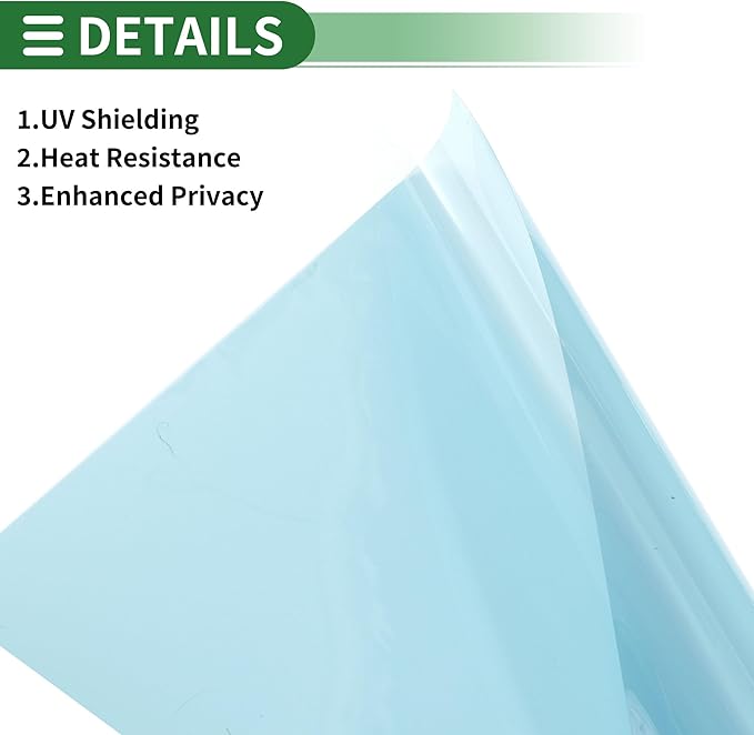 Motoforti Nano Ceramic Car Window Tint Film VLT 55% IRR 65% UVR 99% Dark Blue 14.76 ft x 35.43 Inch Privacy Film 2mil PET 1 Pc