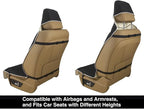 Waterproof Neoprene Car Seat Cover, Sweatproof Non-Slip Seat Protector, Universal Fit for Front Bucket or Rear Bench Seat of 