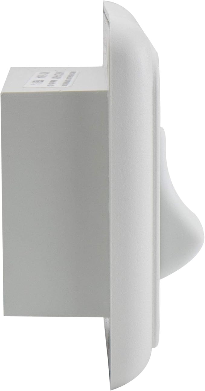 12 Volt DC Dimmer Switch for LED, Halogen, Incandescent - RV, Auto, Truck, Marine, and Strip Lighting (Large Slider, White)