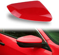 Red Right Mirror Cap Cover For Honda Civic 2016 2017 2018 2019 2020 2021 Rearview Mirror Cap Replacement (Red Right Side)