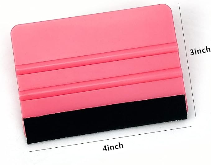 Umaki 8.3inch Large Vinyl Wrapping Felt Squeegee with 4inch Vinyl Squeegee Applicator for Fastly Installing Vehicle Tinting Film Graphic or Wallpaper,3pack