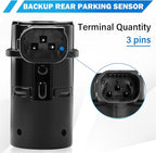 Yikesai 4X Backup & Reverse Sensor Kit, Rear Parking Assist Sensor Compatible with Ford F150 F250 F350 E150 E250 Escape Explo