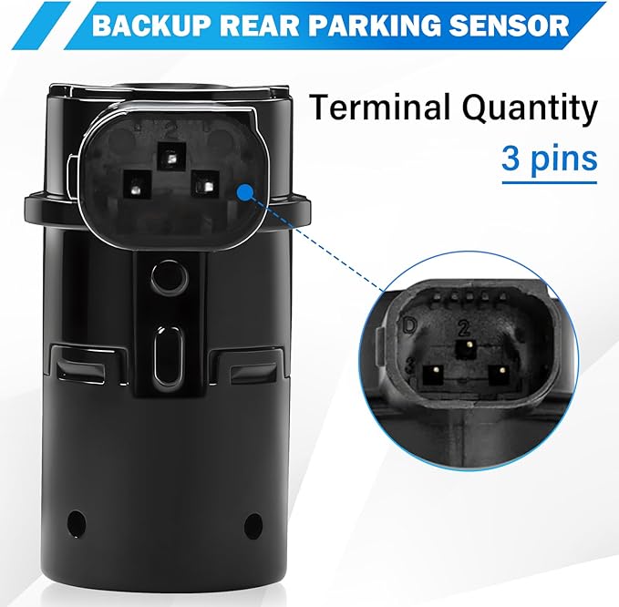 Yikesai 4X Backup & Reverse Sensor Kit, Rear Parking Assist Sensor Compatible with Ford F150 F250 F350 E150 E250 Escape Explo