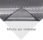 VViViD+ Honeycomb Matte Smoke Taillight Tint Bulk Vinyl Roll (25ft x 5ft)