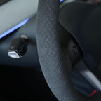 MEWANT Hand Stitched Steering Wheel Cover for Tesla Model 3 2017-2023 / Model Y 2020-2023 for Tesla Model 3/Y Accessories