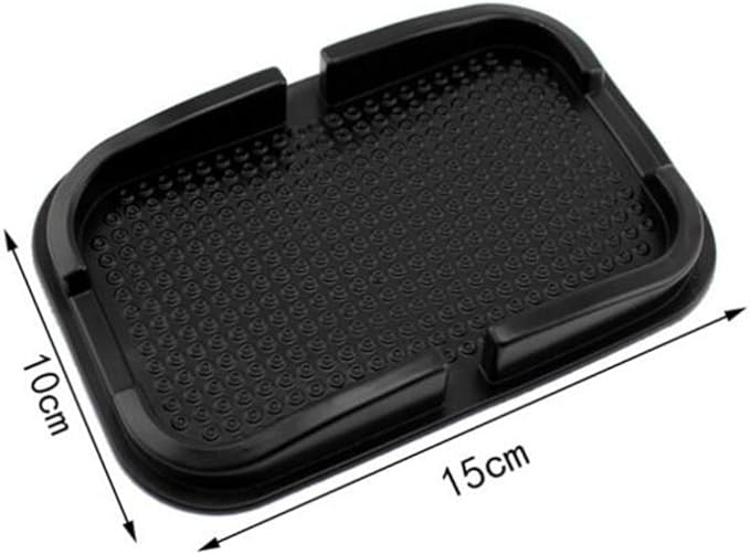 2 x Lilware Antislip Flatbed Mat for Car Dashboard or Any Other Surface. Miscellaneous Equipment Holder - Phones, Keys, and O