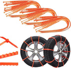 Anti Snow Chains, Snow Tire Chains, Reusable Anti-skid Snow Chains, Portable Pickup Truck and SUV Chains, Winter Tire Wheel C