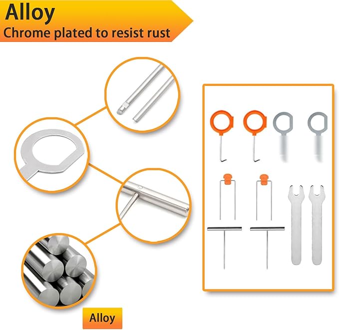 29PCS Car Tool Kit Set, Stainless Steel Essential Automotive Tools Sets with Carrying Bag