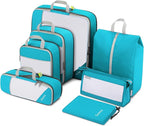 Compression Packing Cubes, Gonex Extensible Storage Mesh Bags Organizers