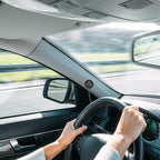 Mobestech Car Blind Spot Monitoring Light with Line-Connected Sensor for Lane Change Assistance and Enhanced Driving Safety E