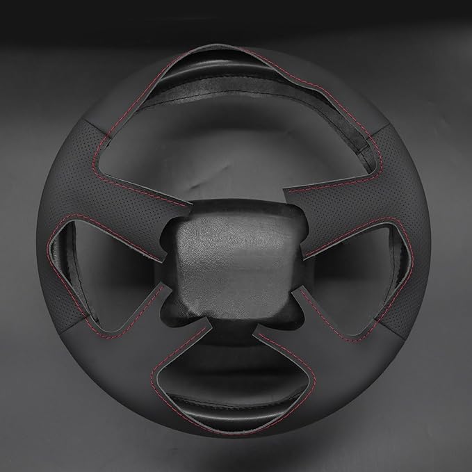 MEWANT DIY Artificial Leather Steering Wheel Cover for Chevy Silverado 1500 Astro Blazer C/K Kodiak S10 Suburban Tahoe