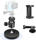 UTEBIT 66mm Magnetic Camera Mount 1/4 Thread, Gopro Magnet Car Screw Mount Set Black