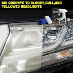 SOPAMI Car Headlight Restoration Kit, Automotive Headlight Cleaner Oxidized and Yellowed Head Light Restoring Kit for All Veh