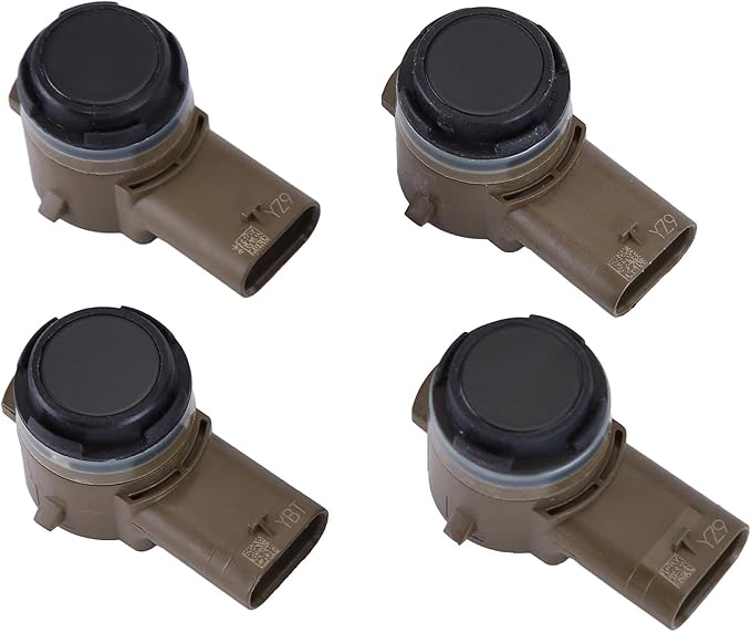4PCS Bumper Parking Sensor Compatible for Ford Bronco F-150 2021 LU5Z-15K859-AAPTM Car Bumper Reverse PDC Parking Assist Sens