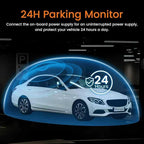 Dash Cam Hardwire Kit, Type-C Acc Hardwire Kit for All Dash Cam converts 12V-24V to 5V, Attached a USB C Conversion Wire(for Other Dash Cam), Enables Parking Mode, Low Voltage Protection