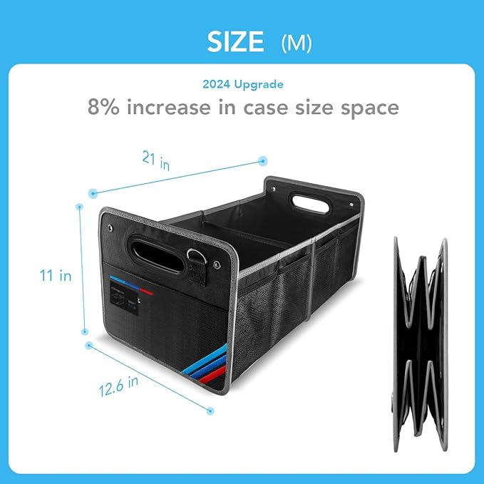 Car Trunk Organizer, Waterproof Collapsible Portable Multipurpose Storage Box, Tool Grocery bag organizer, Organizer For X1 X3 