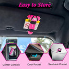 SINSEN Car Safety Hammer, Automotive Window Breaker and Seatbelt Cutter for Women, Roadside Emergency Kit, 3 in 1 Escape Tool