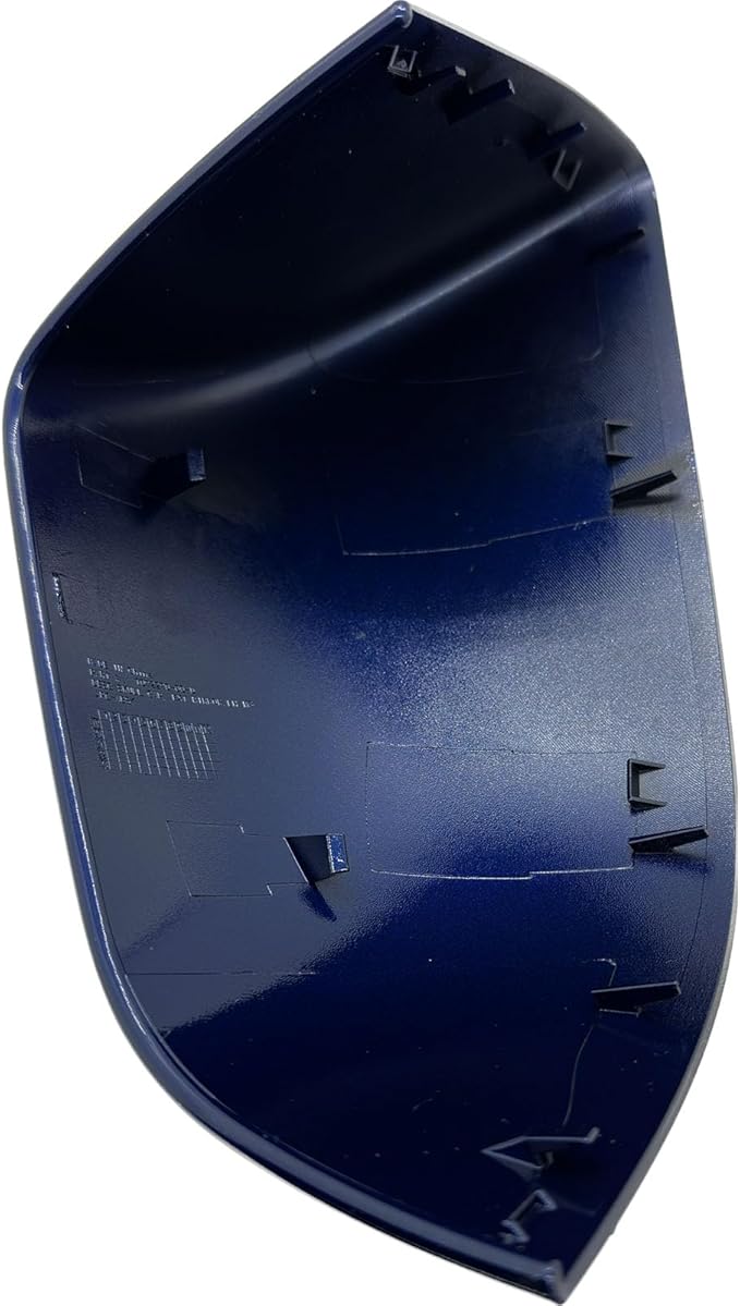 Compatible with Tesla Model 3 Side Mirror Cover Replacement 2017 2018 2019 2020 2021 2022 2023 2024 2025, Left Driver Side Rearview Mirror Cover Cap for Model 3 Accessories(Blue)