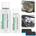Auto Long-Lasting Effective Headlight Repair Fluid, Car Headlight Restoration Kit Headlight Cleaner and Cleaning Sponge, Auto