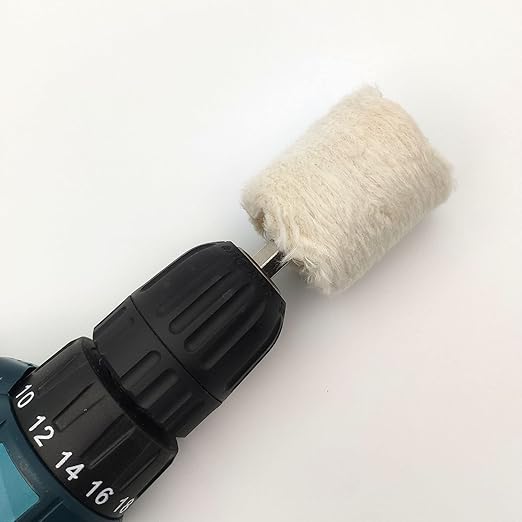 8 pcs Buffing Wheel for Drill,Buffing Pad Polishing Wheel Kits,Wheel Shaped Polishing Tool for Metal Aluminum,Stainless Steel,Chrome,Jewelry,Wood,Plastic,Ceramic,Glass,etc