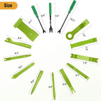 GOOACC 238Pcs Trim Removal Tool, Auto Push Pin Bumper Retainer Clip Set Fastener Terminal Remover Tool Adhesive Cable Clips K