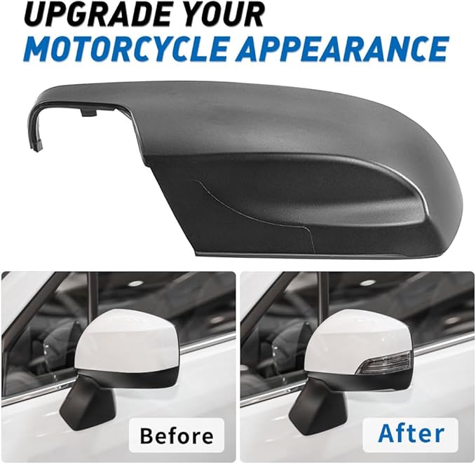 Three T Car Auto Side Rearview Mirror Lower Cover Cap Trim For Subaru Crosstrek 2013-2014,Impreza 2012-2014,Forester 2014-2018,Legacy 2013-2014,Outback 2013-2014,Driver Side(Left)