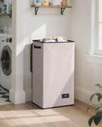 SOLEDI Laundry Hamper with Lid 100L Large & Tall Collapsible Laundry Basket, Clothes Hamper with Bag Removable Easy to Carry,