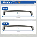 260LBS Roof Rack Cross Bars Compatible with Toyota RAV4 2019-2025 with Side Rails Heavy Duty Aluminum Crossbars (Not for LE/Adventure/TRD Off-Road/Hybrid Woodland) Metal Lock Luggage Carrier Rooftop