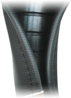 GG Grand General 54043 18 Inches Steering Wheel Cover Black with Black Hand Grips