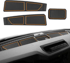 Auovo Dash Cover Tray Compatible with Ford Bronco Accessories 2021 2022 2023 2024 2025 2026 Bronco Silicone Dashboard Mat fit