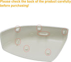 Moonlinks Compatible with Nissan Sentra 2013 2014 2015 2016 2017 2018 2019 Right Side Mirror Cover Replacement, White Primer Right Passenger Side Door Rearview Mirror Cap Trim