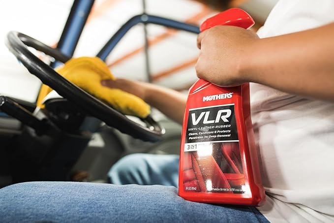 Mothers VLR Vinyl-Leather-Rubber Care, 1 gal. — Cleans, Conditions & Protects In One Step – pH Balanced Formula with Neatsfoo