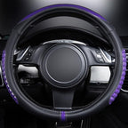 Flying Banner car Steering Wheel Cover Gel Massage Velvet Cool Warm Universal Size 15 inches SUV Truck Anti Slip Odorless Sum